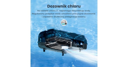 Robot skimmer do czyszczenia basenów Aiper EcoSurfer S2