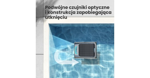 Robot skimmer do czyszczenia basenów Aiper EcoSurfer S2