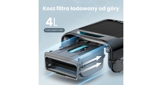 Robot skimmer do czyszczenia basenów Aiper EcoSurfer S2