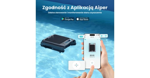 Robot skimmer do czyszczenia basenów Aiper EcoSurfer S2