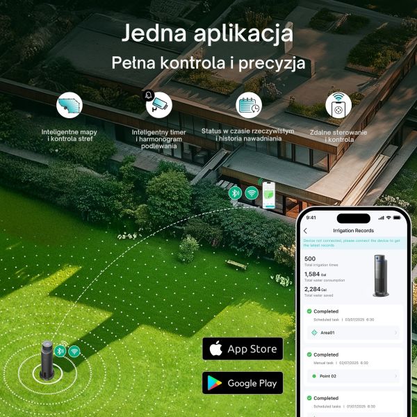 Pełna kontrola dzięki aplikacji mobilnej