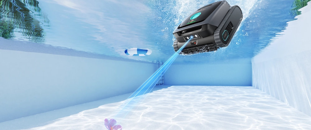 Zaawansowany robot basenowy Aiper Scuba V3 z kamerą AI