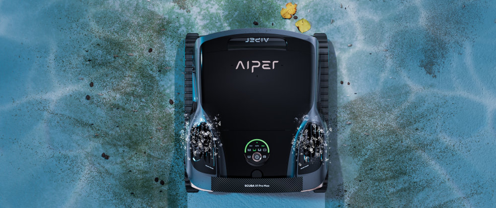 Profensjonalny robot basenowy Aiper Scuba X1 Pro Max ze stacją dokującą