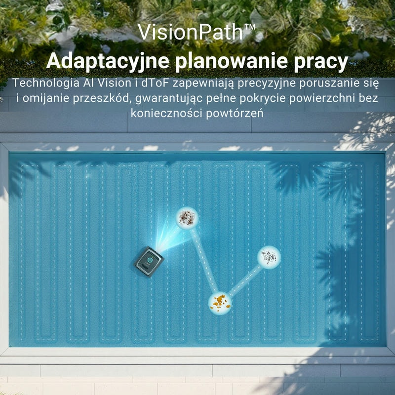 Robot Aiper Scuba V3 z adaptacyjnym planowaniem pracy VisionPath™