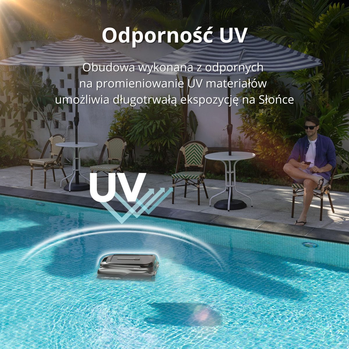 Odporny na promieniowanie UV robot Aiper Surfer S1