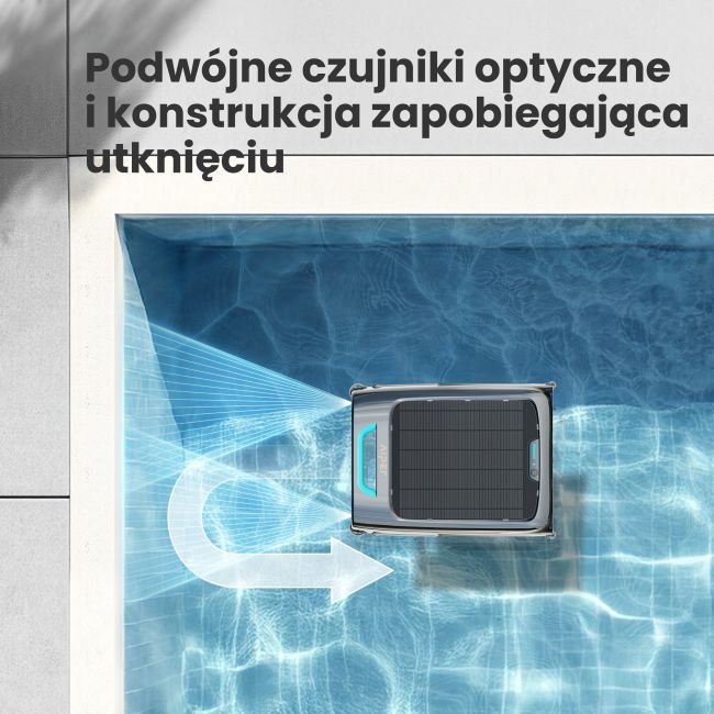 Podwójny system czujników optycznych Aiper EcoSurfer S2