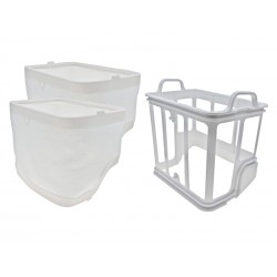 Wkład z dwoma wymiennymi filtrami typu Ultra-fine (dokładnymi) MicroMesh do urządzenia Aiper  Scuba S1 Pro